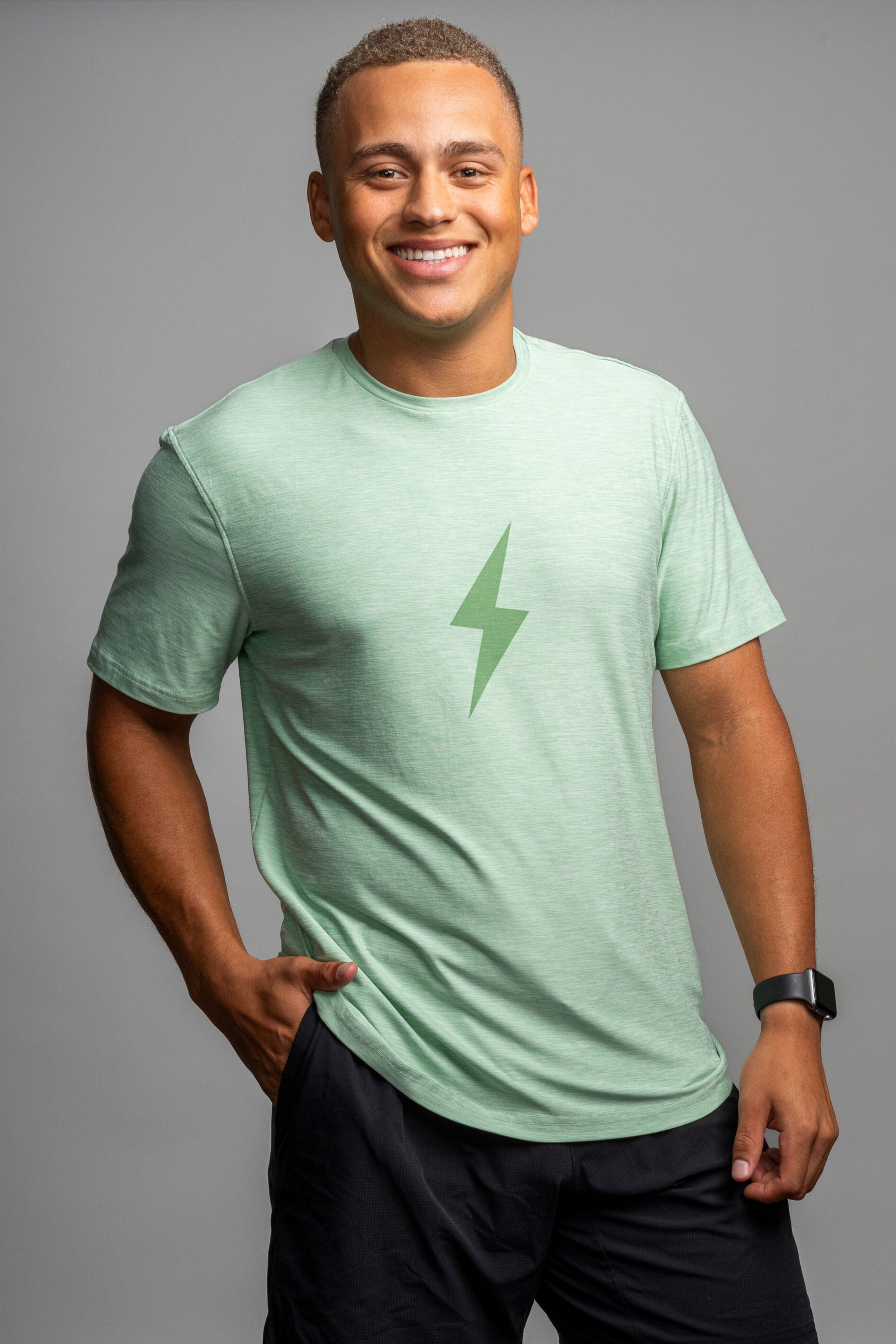 "BOLT" SuperSoft T-Shirt - Mint- quickbuy