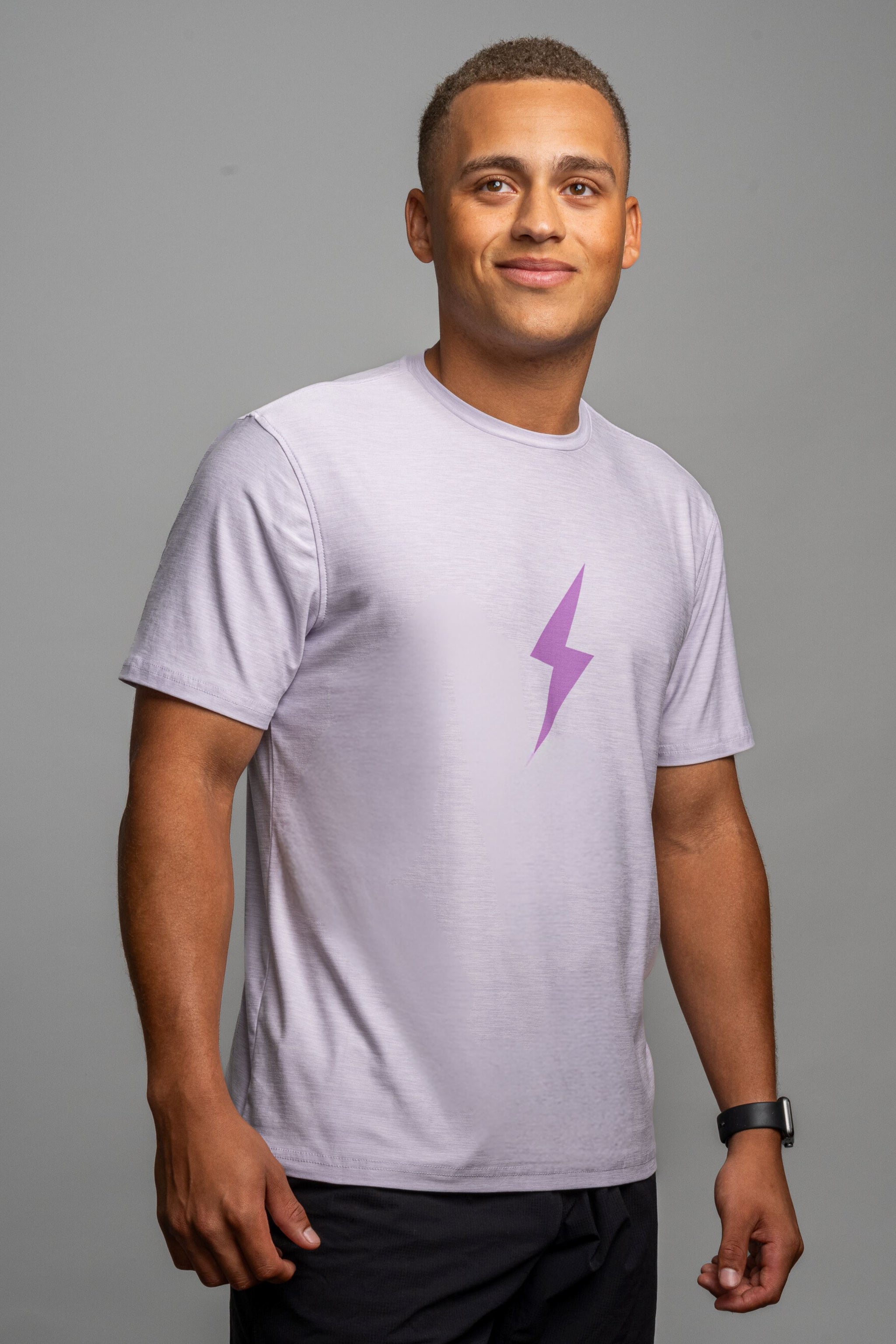"BOLT" SuperSoft T-Shirt - Periwinkle- quickbuy
