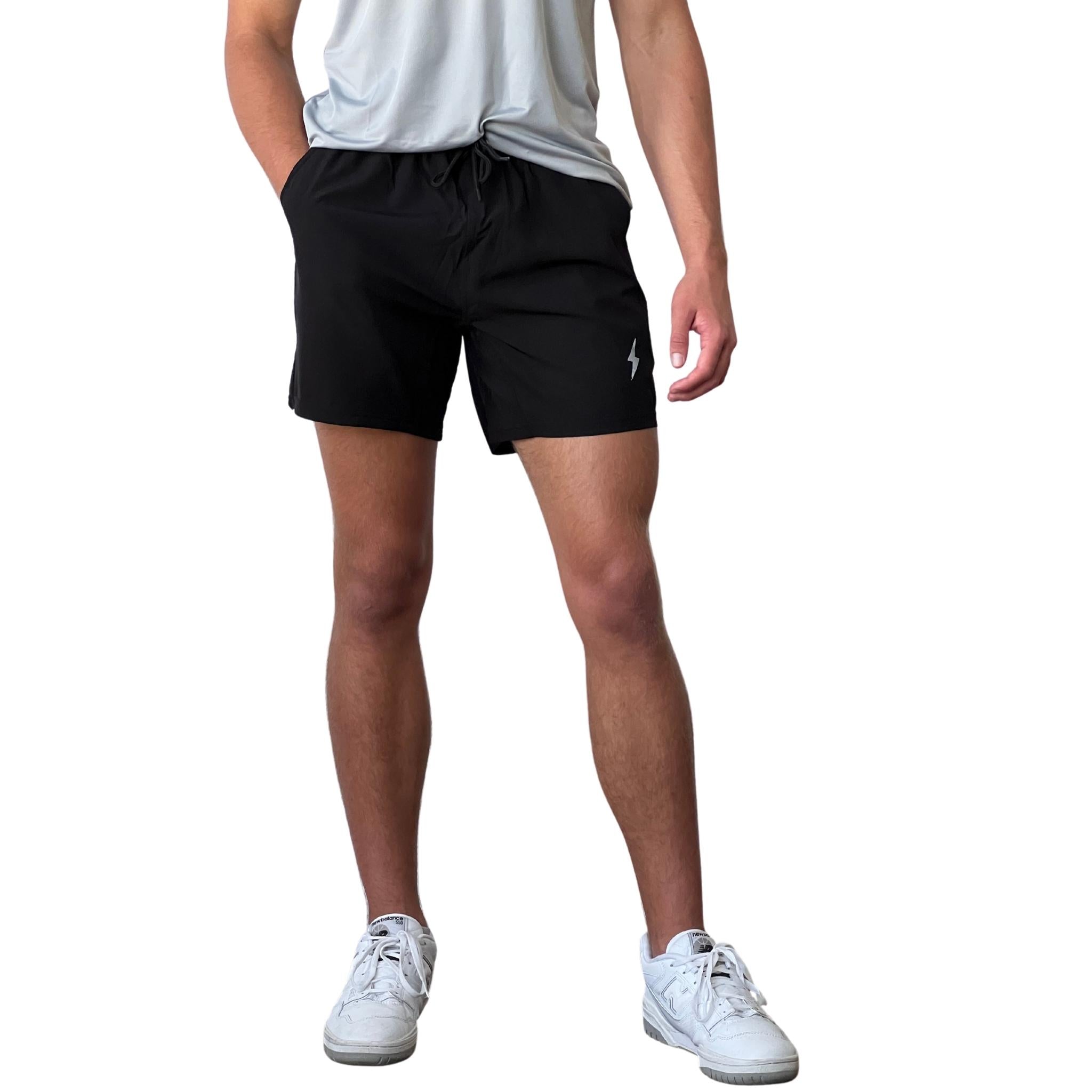 BRUCE BOLT 5" SHORT W/ LINER - BLACK- quickbuy