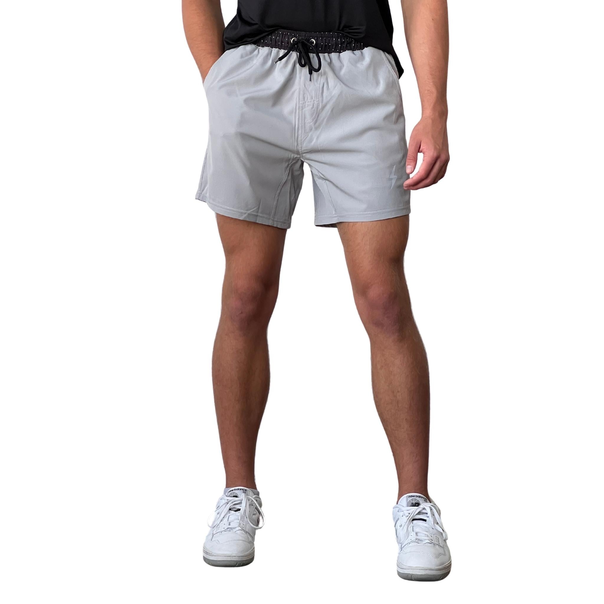 BRUCE BOLT 5" SHORT W/ LINER - GREY- quickbuy