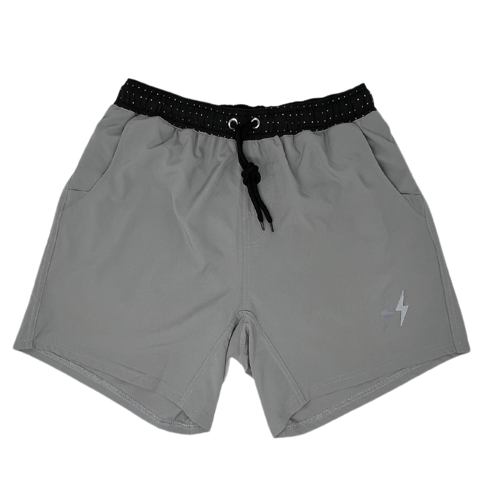 BRUCE BOLT 5" SHORT W/ LINER - GREY- quickbuy