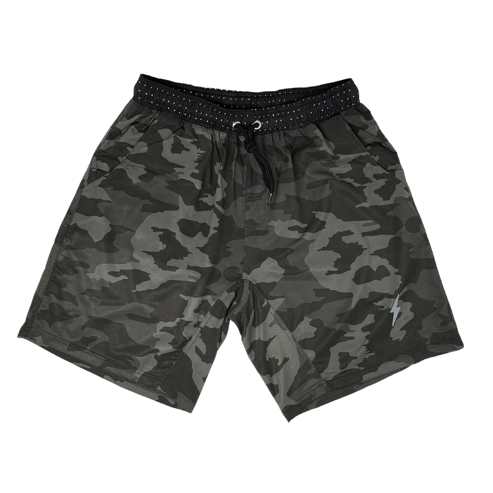 BRUCE BOLT 7" SHORT - CAMO GREEN- quickbuy