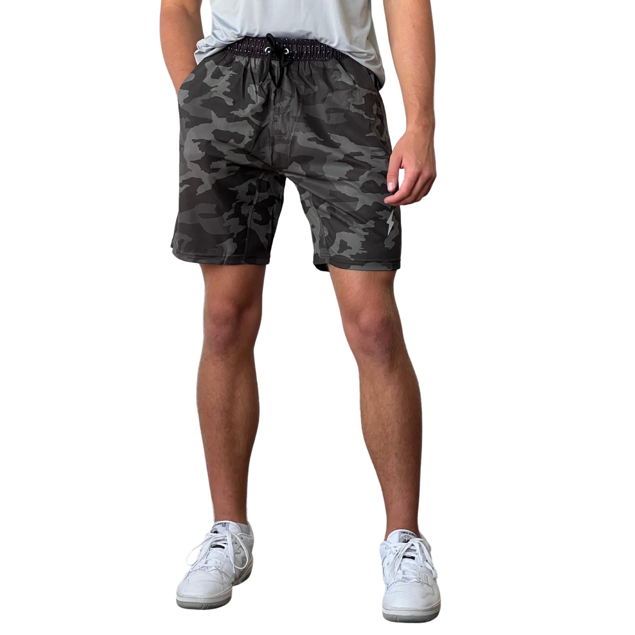 BRUCE BOLT 7" SHORT - CAMO GREEN- quickbuy