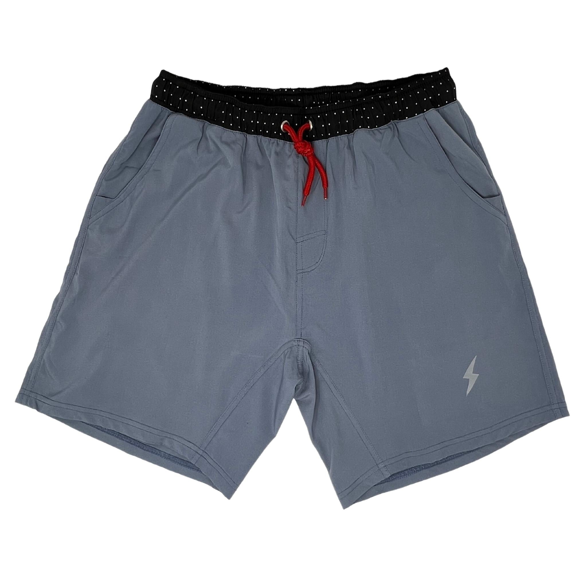 BRUCE BOLT 7" SHORTS - STEEL BLUE- quickbuy