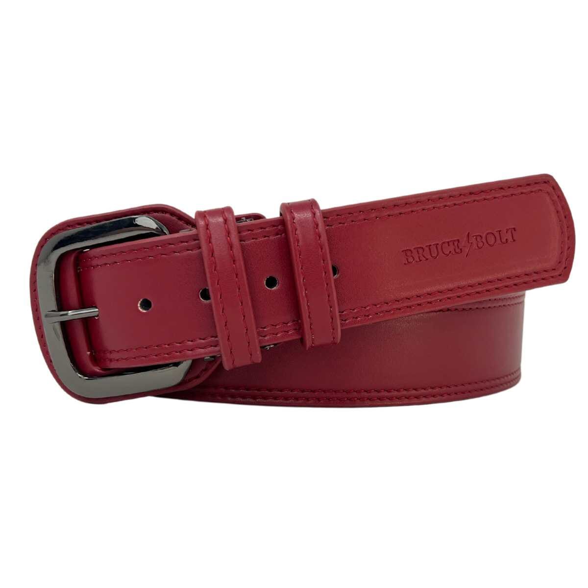 BRUCE BOLT Adjustable Belt - MAROON- quickbuy