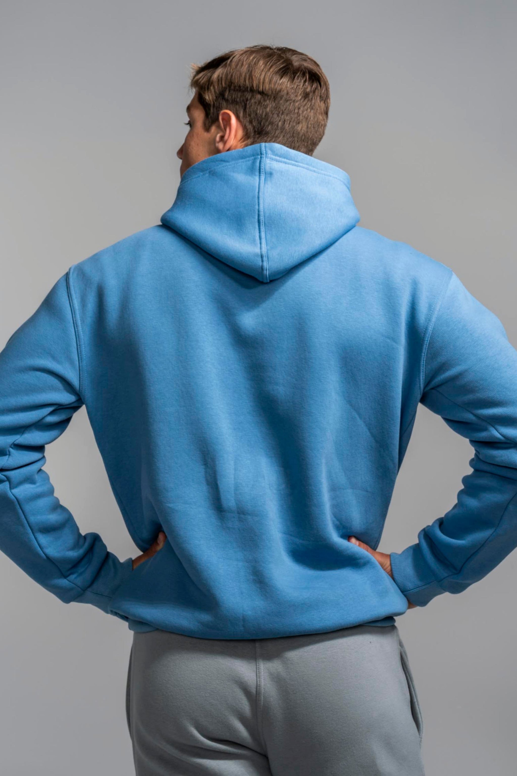 BRUCE BOLT "BOLT" Hoodie - BABY BLUE- quickbuy