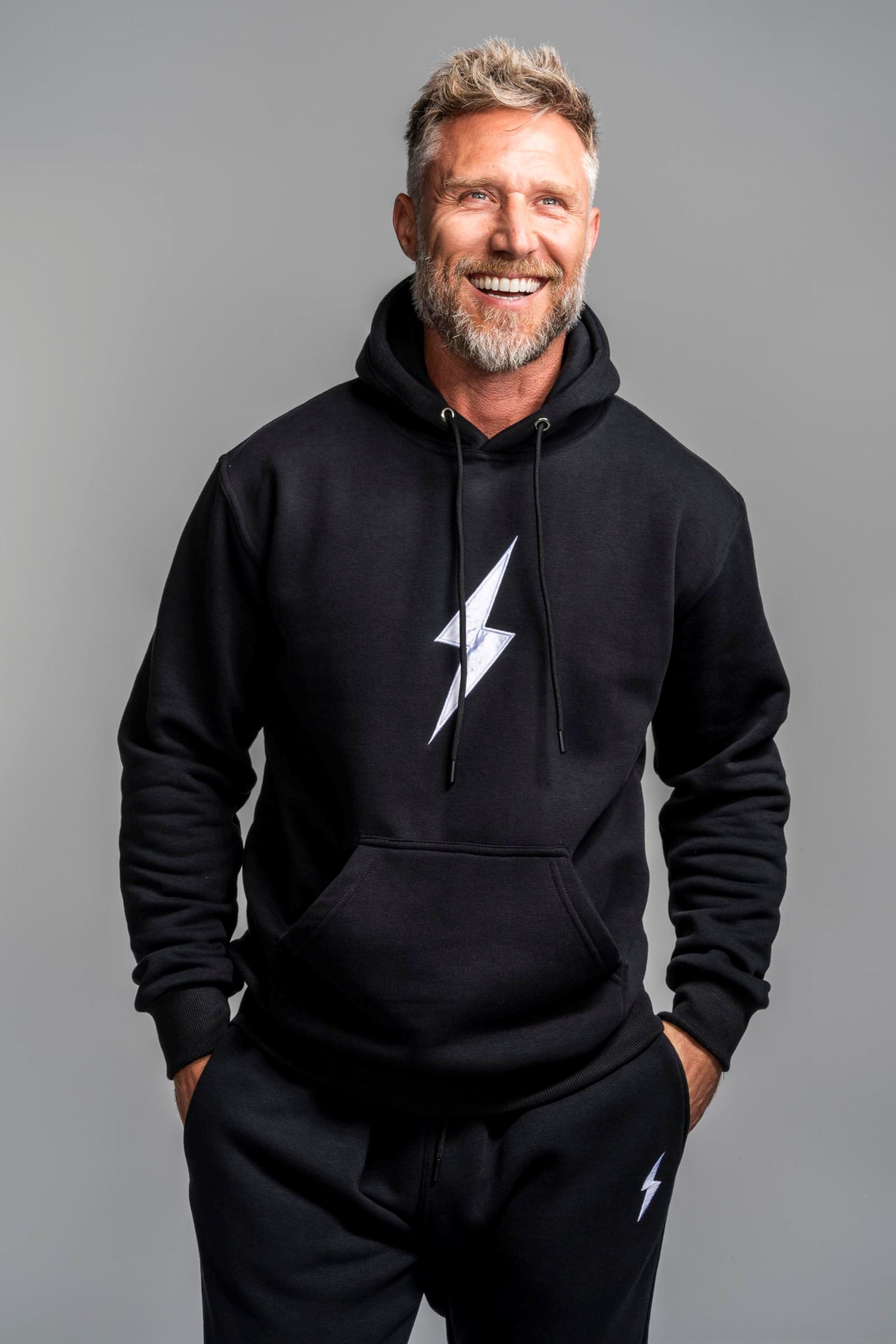 BRUCE BOLT "BOLT" Hoodie - BLACK- quickbuy