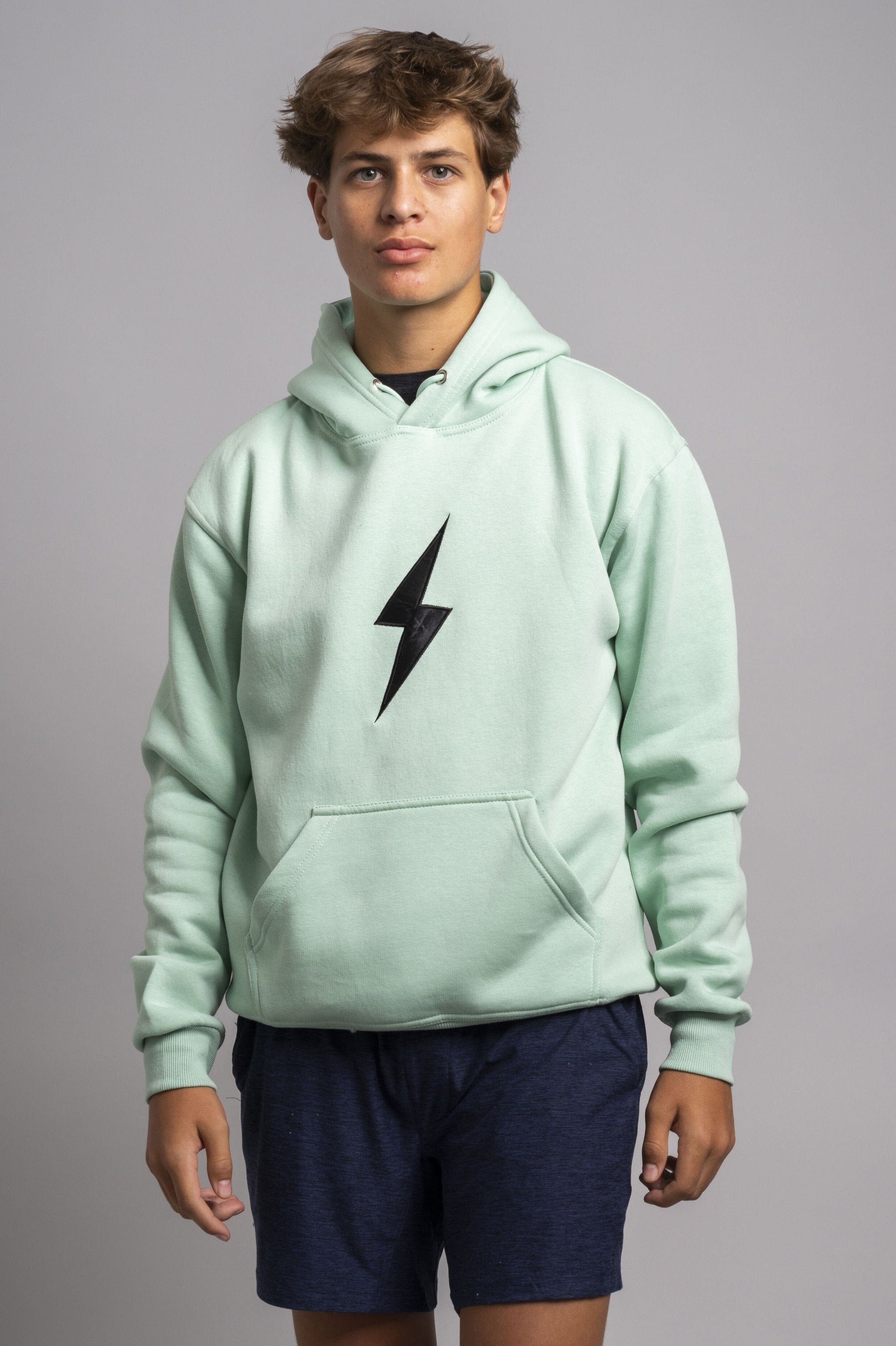 BRUCE BOLT "BOLT" Hoodie - MINT- quickbuy