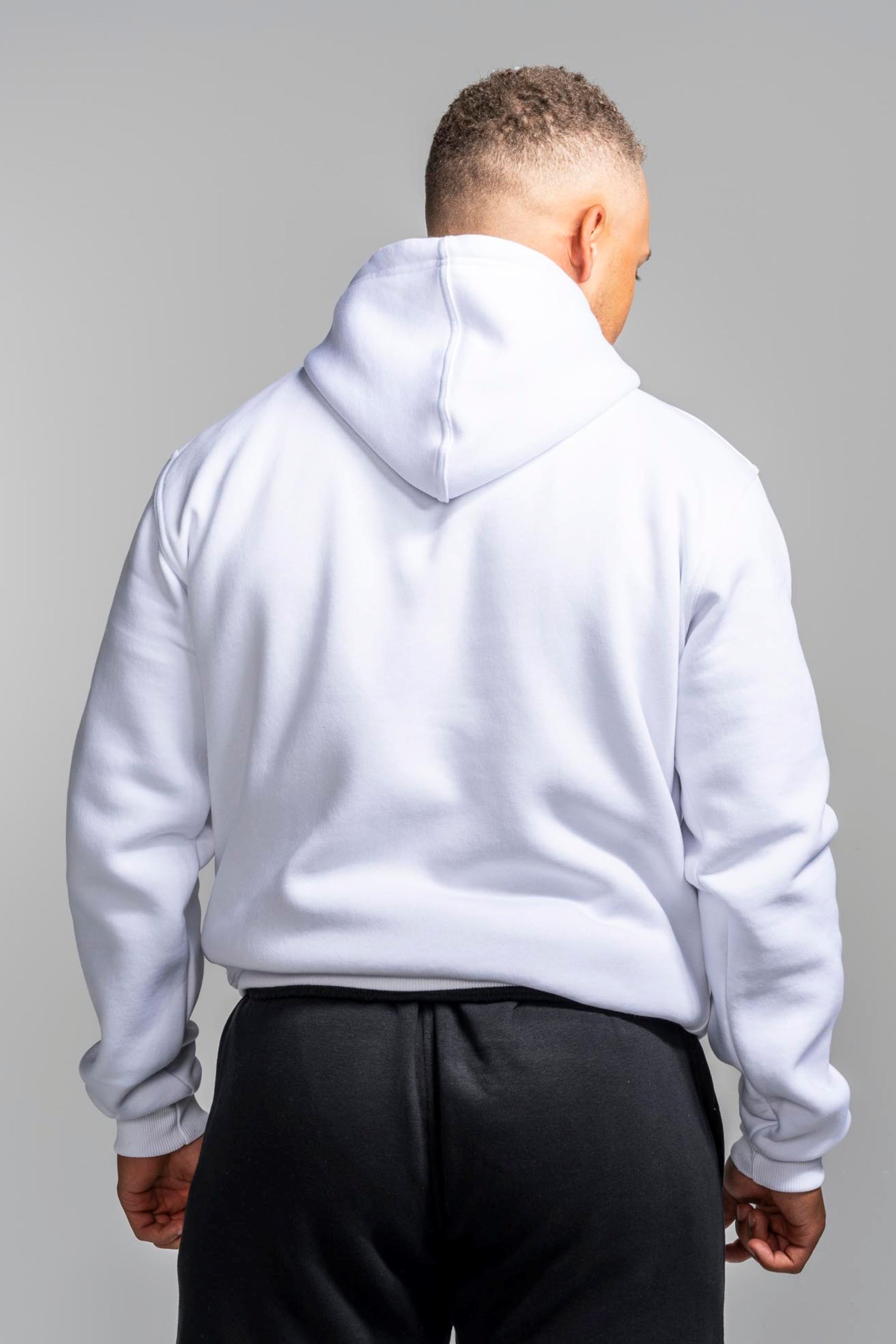 BRUCE BOLT "BRUCE BOLT" Hoodie - WHITE- quickbuy