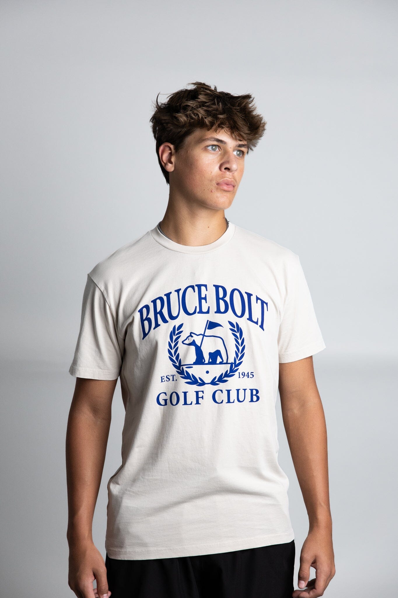 "EST. 1945 GOLF CLUB" T-Shirt - IVORY- quickbuy