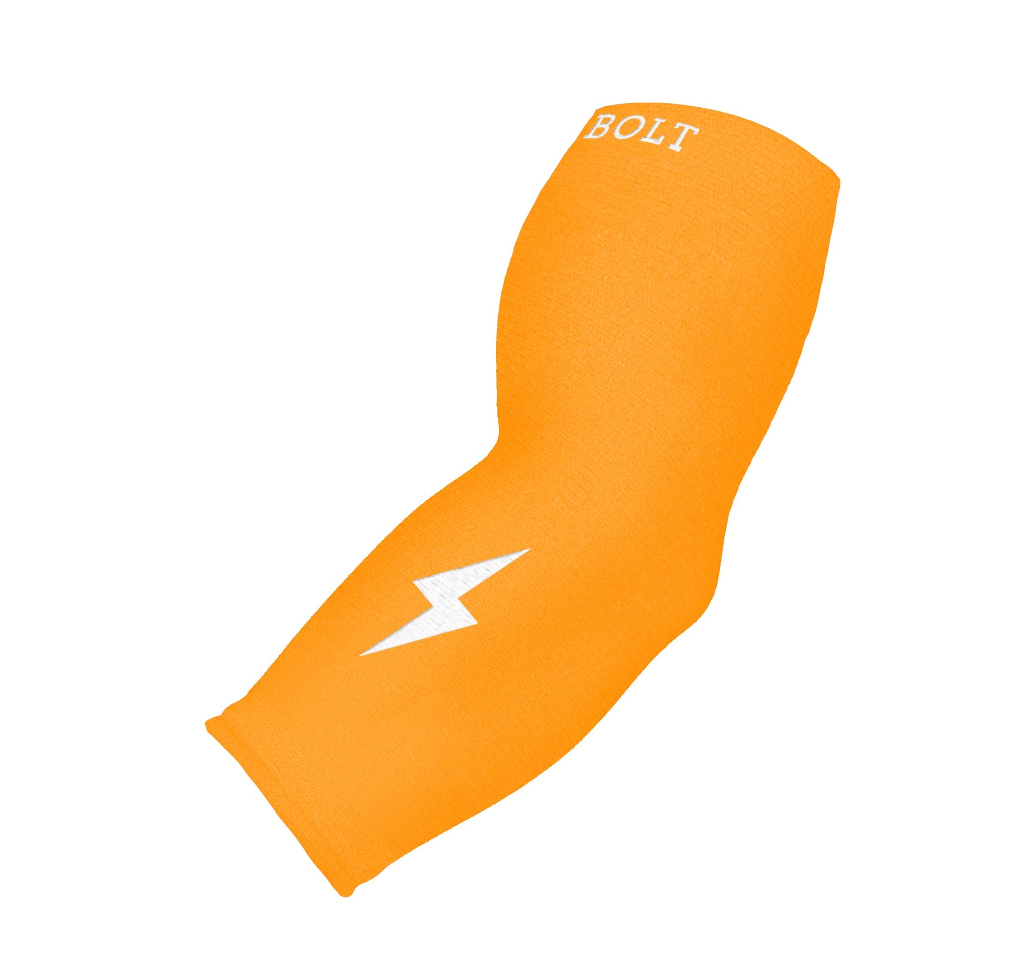 BRUCE BOLT Graduated Compression Premium 3/4 Arm Sleeve - NEON ORANGE- quickbuy