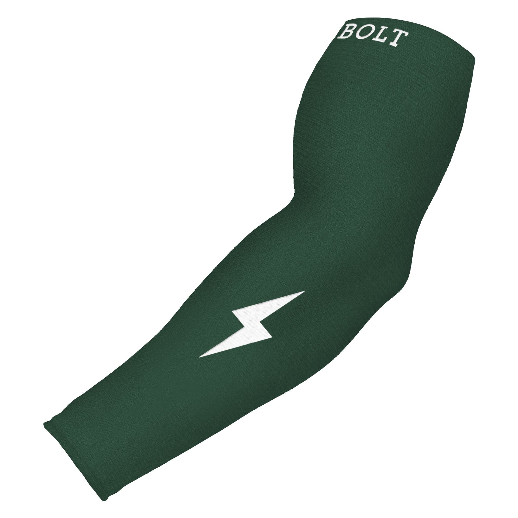 BRUCE BOLT Graduated Compression Premium Arm Sleeve - GREEN- quickbuy