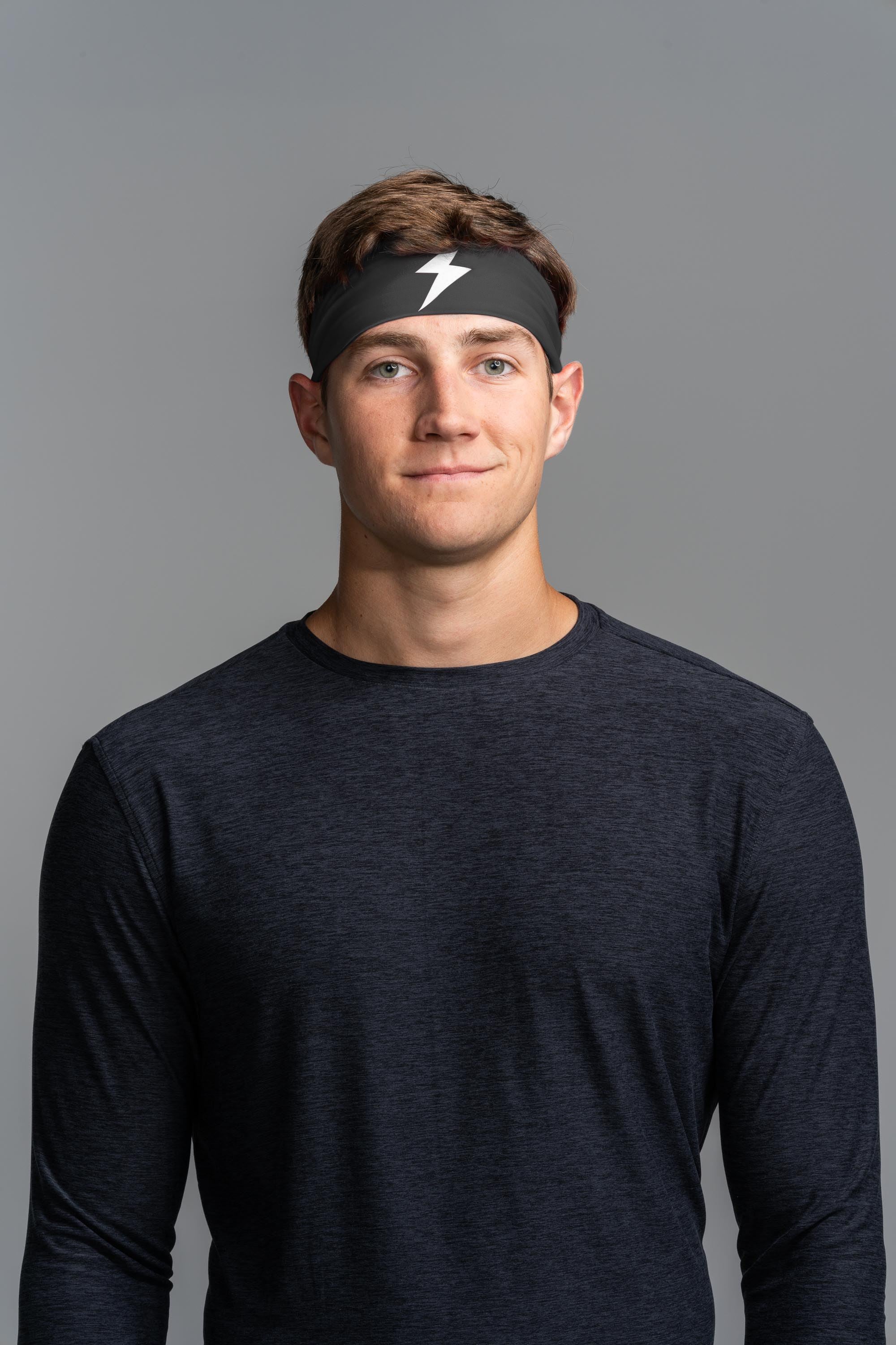 BRUCE BOLT Performance Headband - BLACK- quickbuy