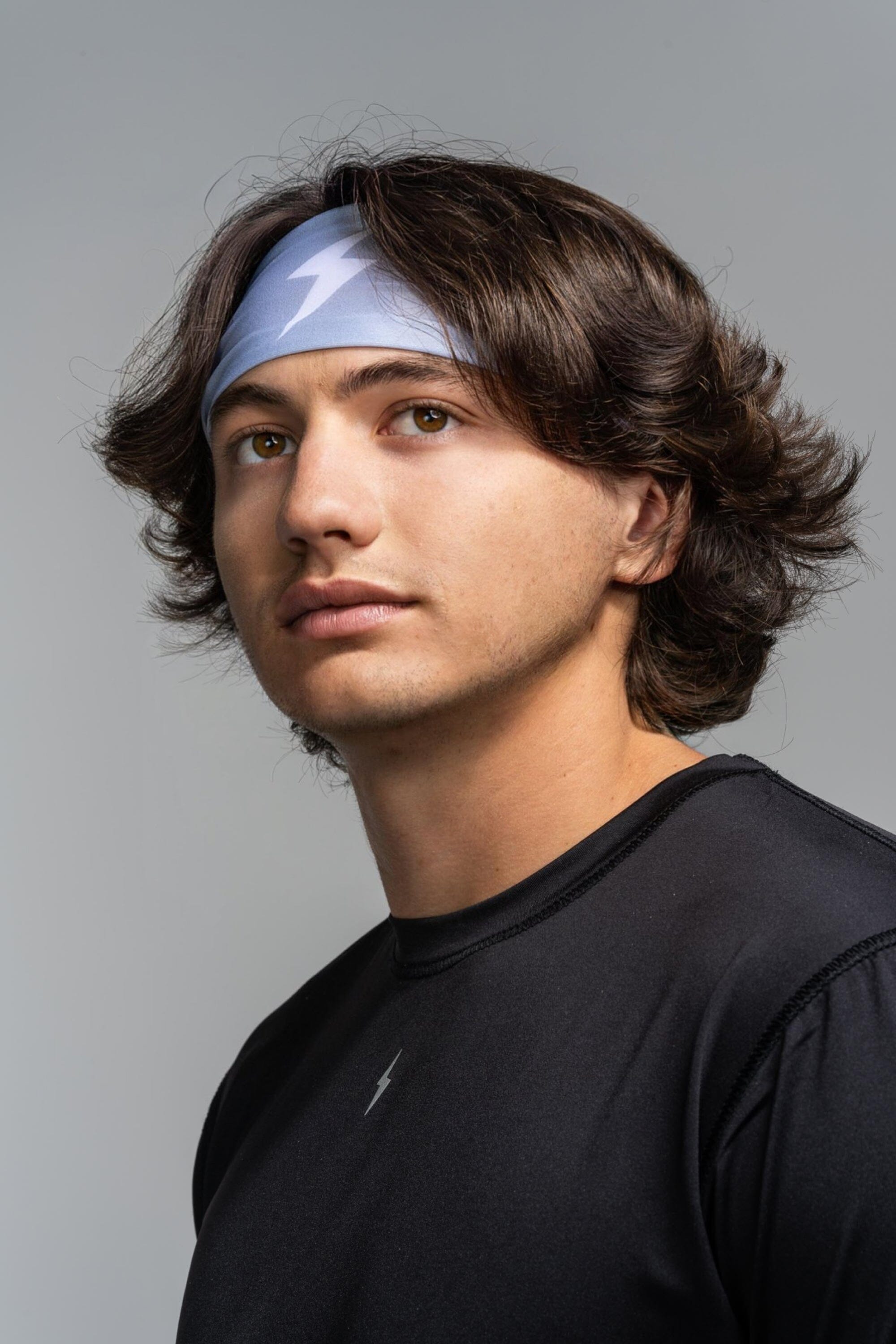 BRUCE BOLT Performance Headband - GREY- quickbuy