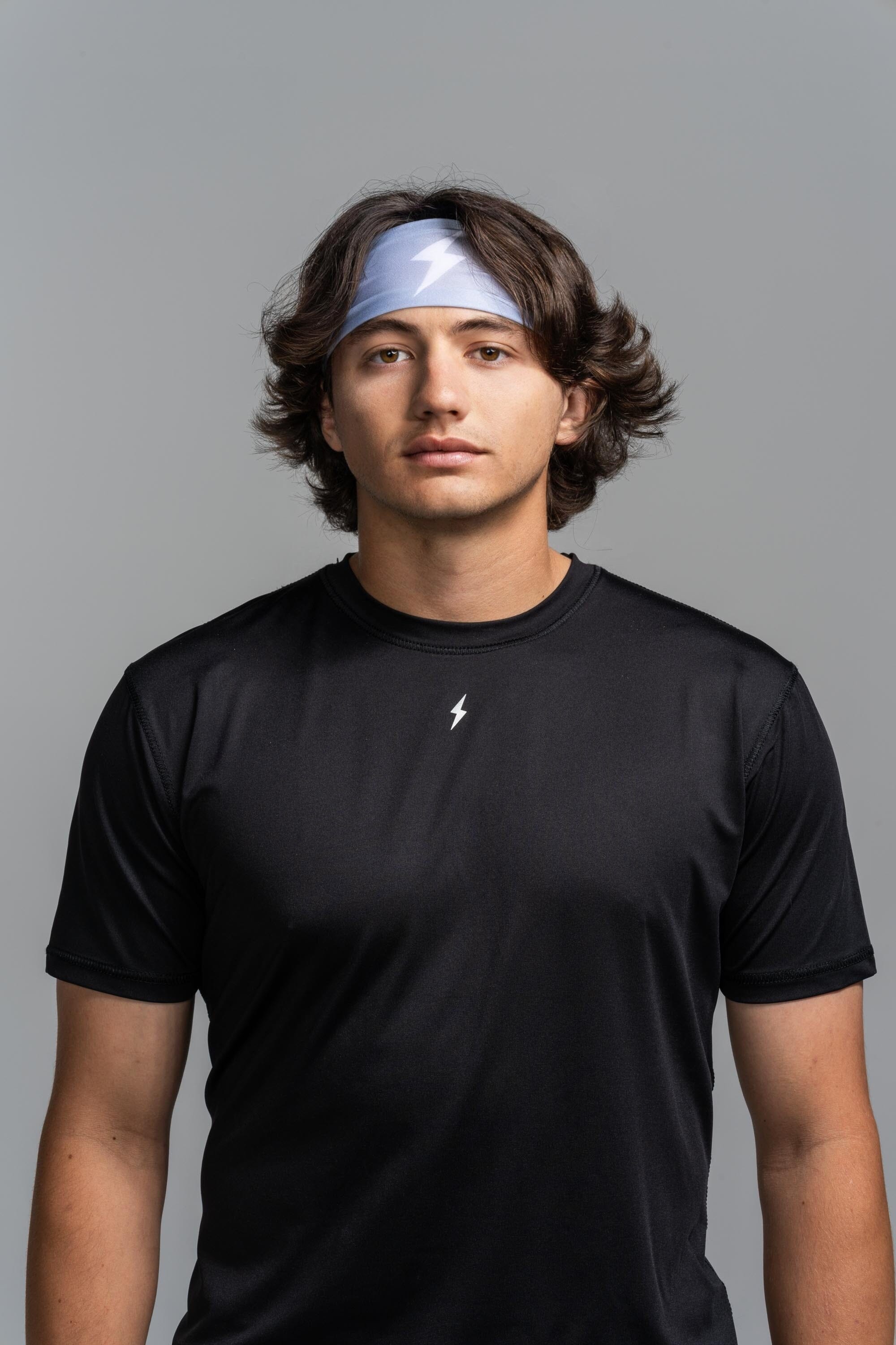 BRUCE BOLT Performance Headband - GREY- quickbuy