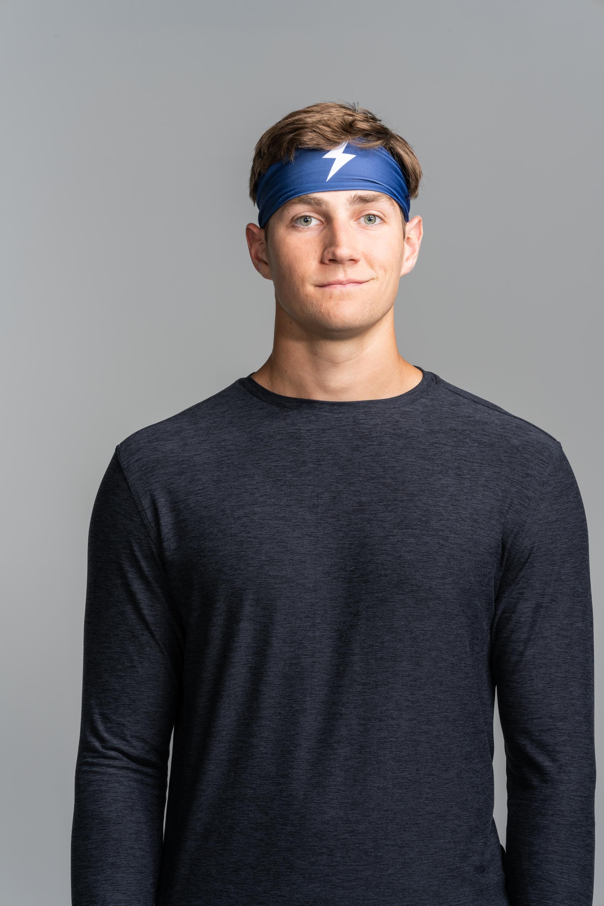 BRUCE BOLT Performance Headband - NAVY- quickbuy