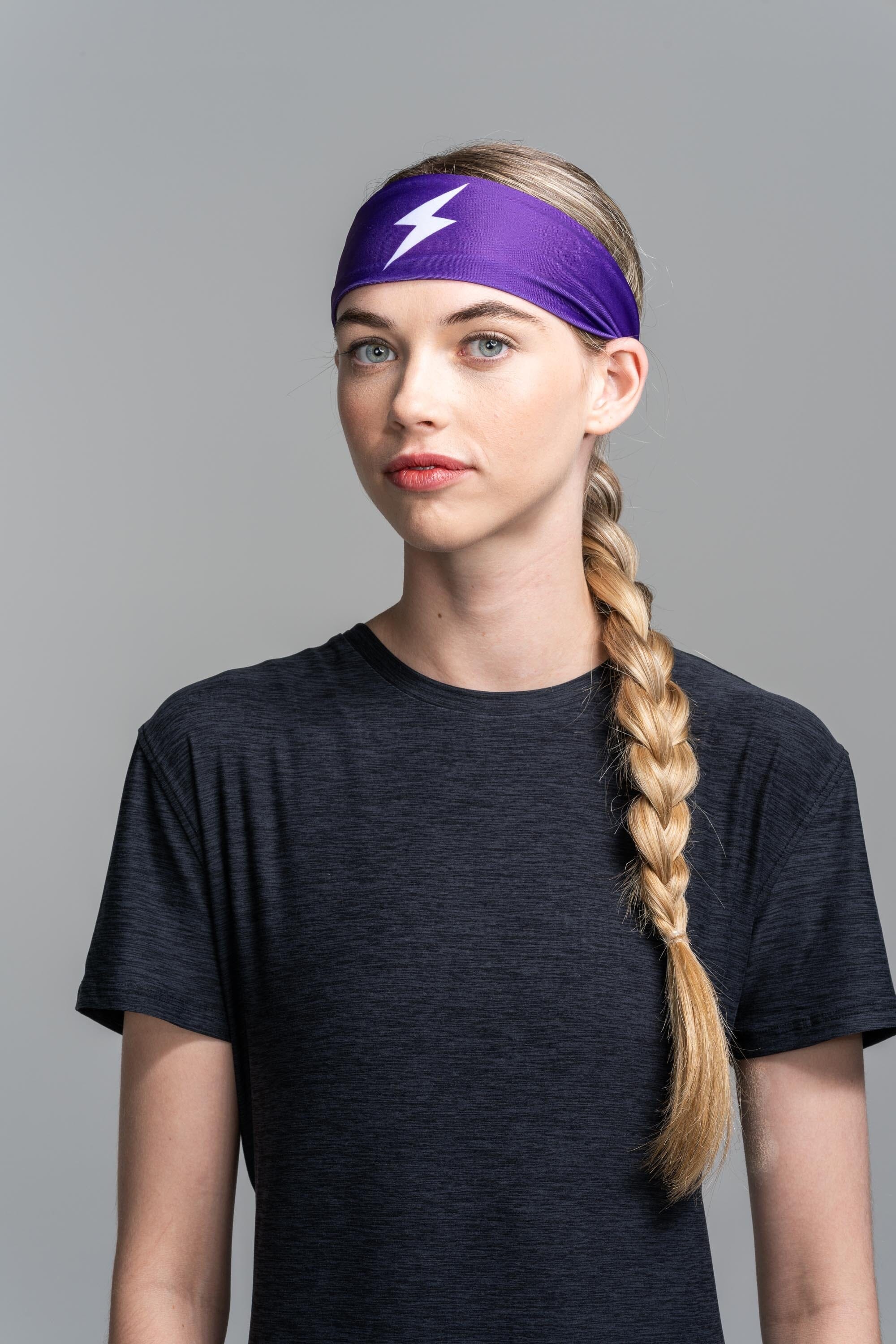 BRUCE BOLT Performance Headband - PURPLE- quickbuy