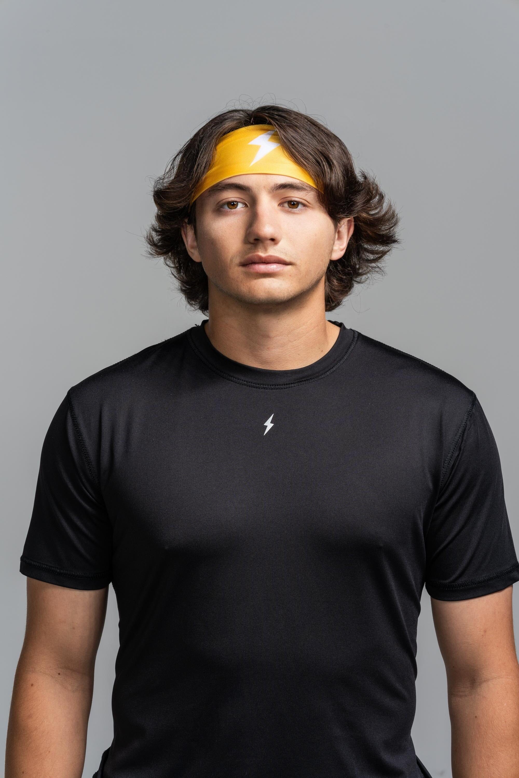 BRUCE BOLT Performance Headband - YELLOW- quickbuy