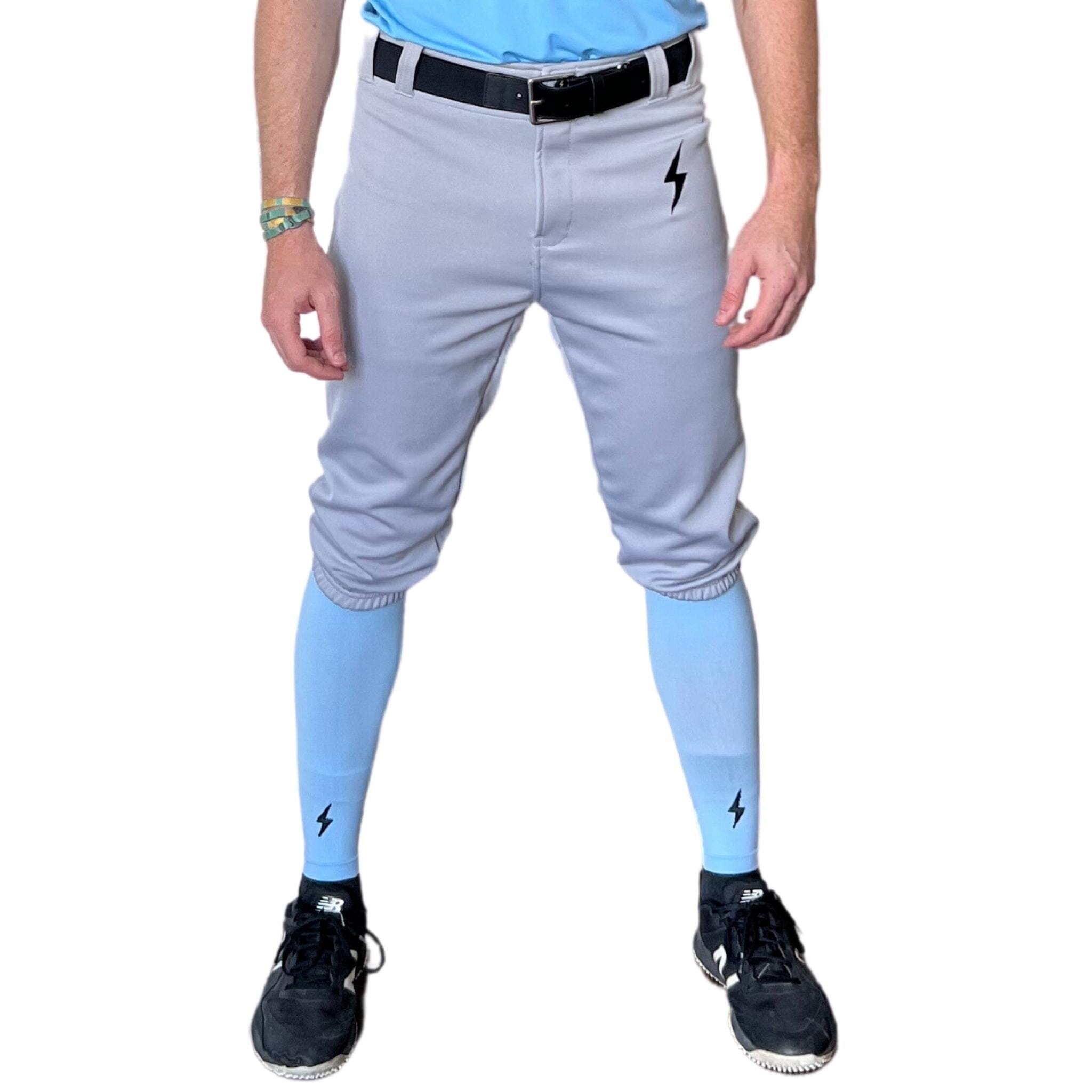 BRUCE BOLT Premium Pro Baseball Knicker - GREY- quickbuy