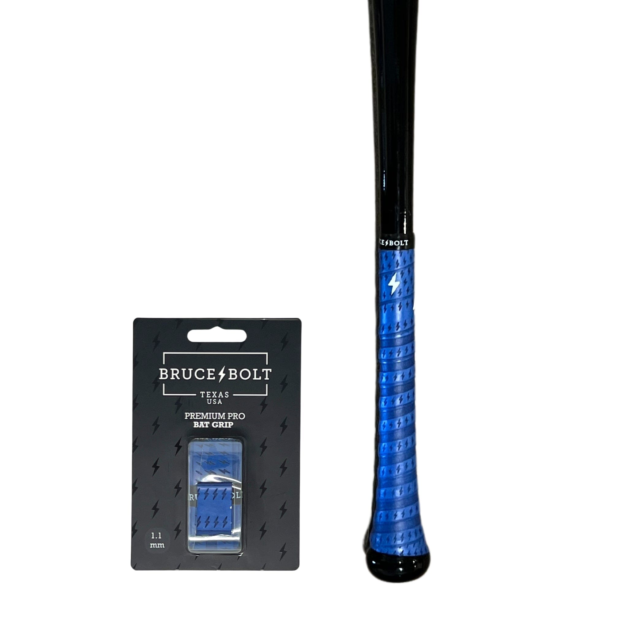 BRUCE BOLT Premium Pro Bat Grip - ROYAL- quickbuy