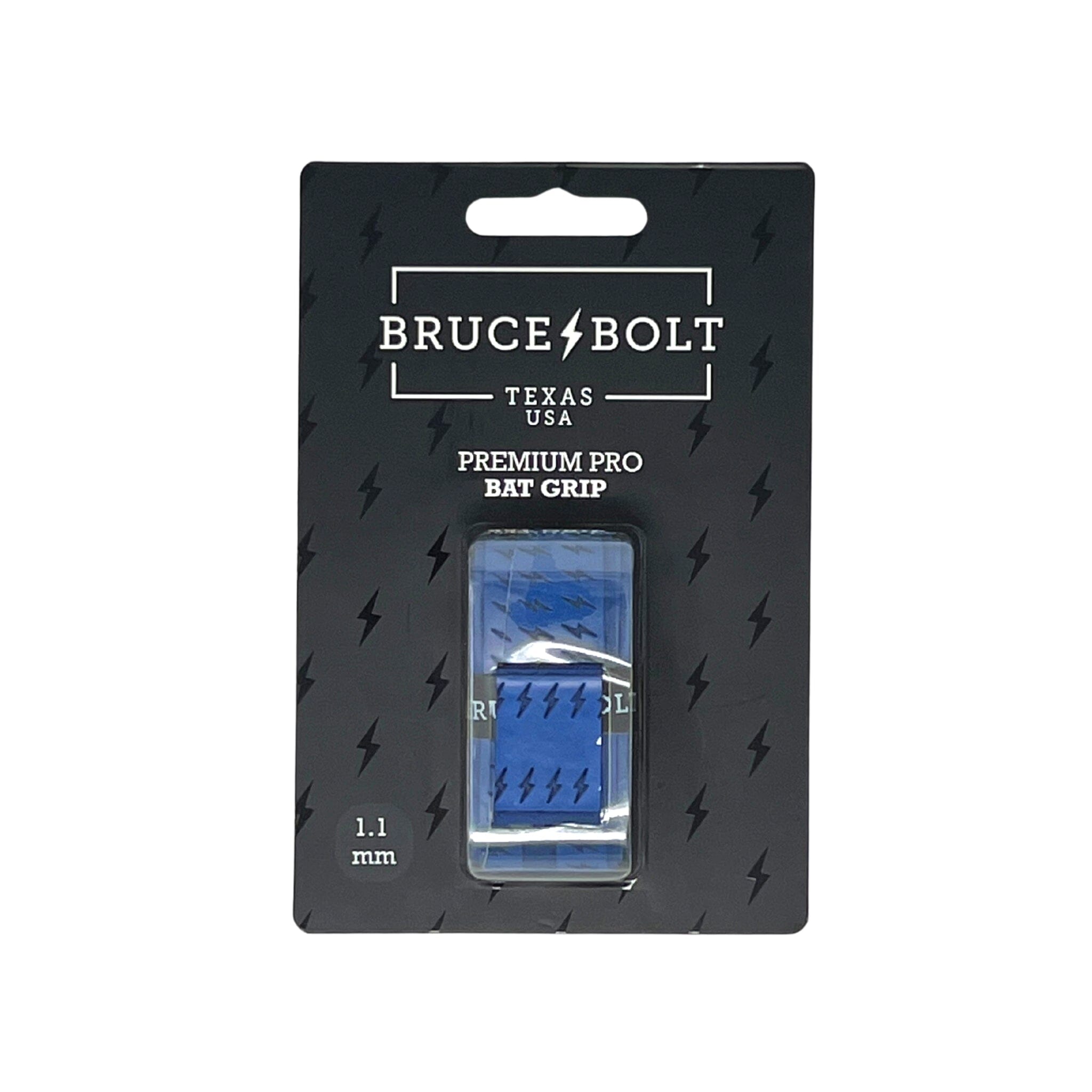 BRUCE BOLT Premium Pro Bat Grip - ROYAL- quickbuy
