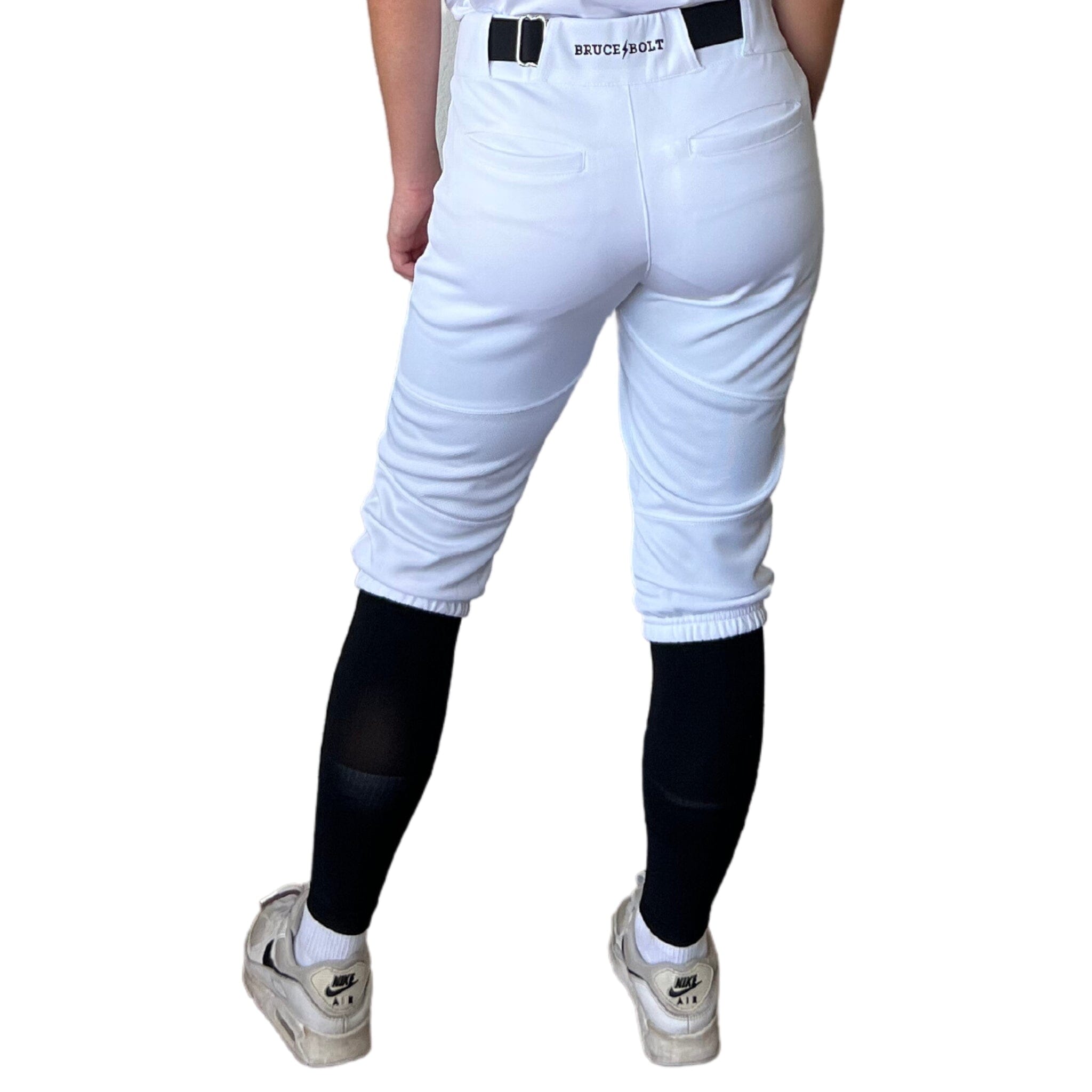 BRUCE BOLT Premium Pro Softball Knicker - WHITE- thumb 3