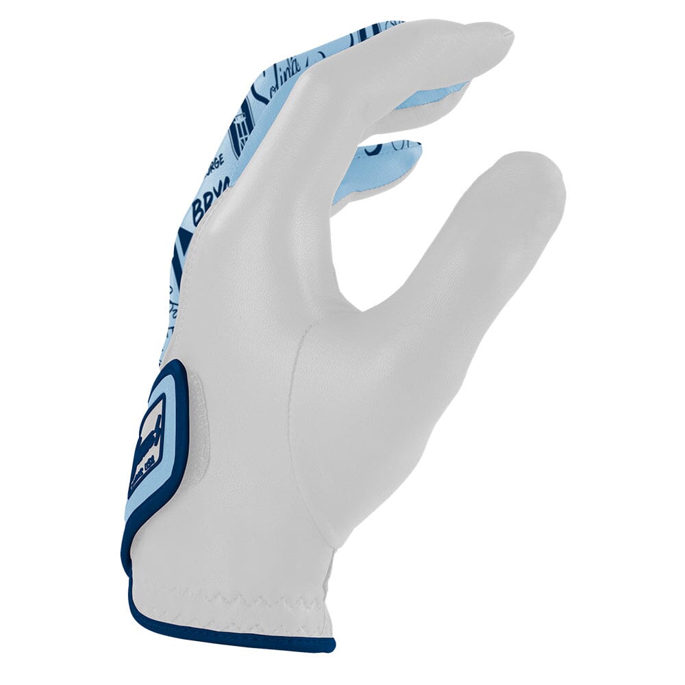 BRYAN BROS Golf Gloves (On Left, 2-Pack) - BLUE- thumb 3