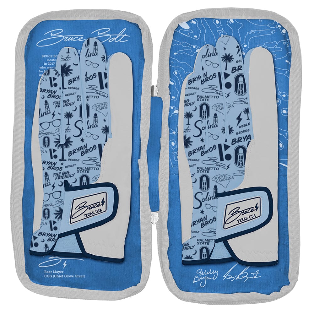 BRYAN BROS Golf Gloves (On Left, 2-Pack) - BLUE- thumb 8