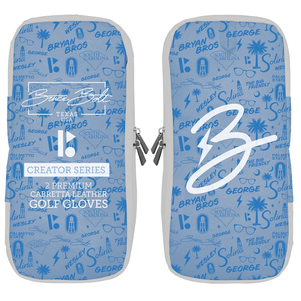 BRYAN BROS Golf Gloves (On Left, 2-Pack) - BLUE- thumb 6