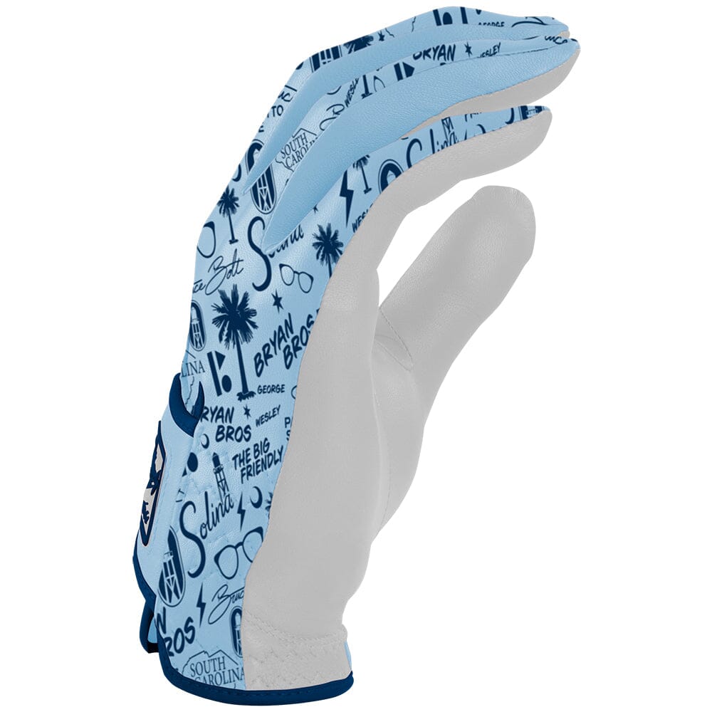 BRYAN BROS Golf Gloves (On Right, 2-Pack) - BLUE- thumb 3