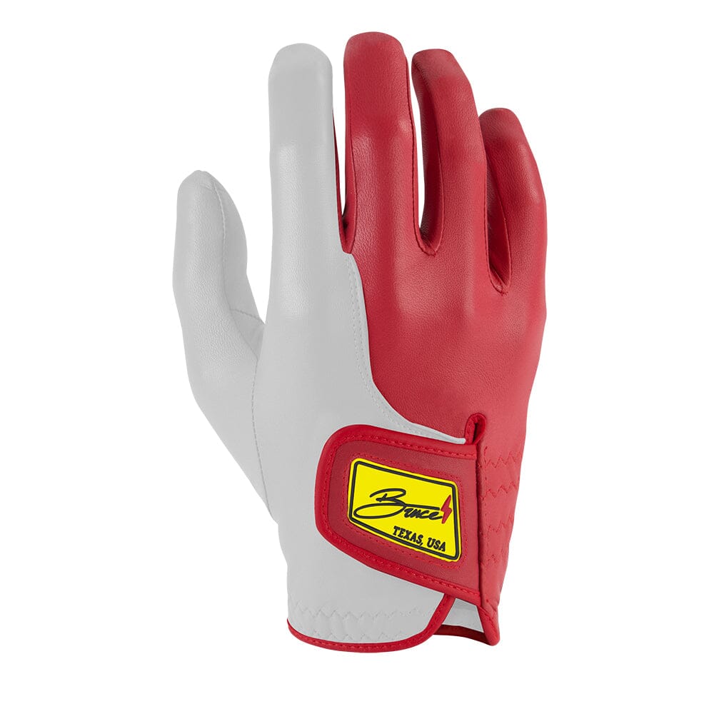 SERGIO GARCIA Golf Gloves (On Right, 2-Pack) - RED/WHITE- thumb 5