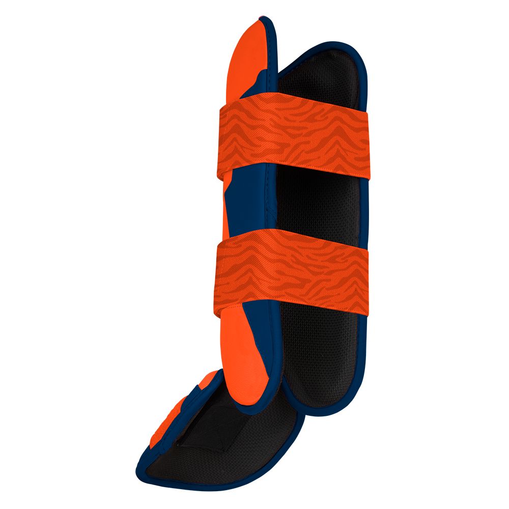 Signature Series Leg Guard - CLARK NAVY/ORANGE- quickbuy