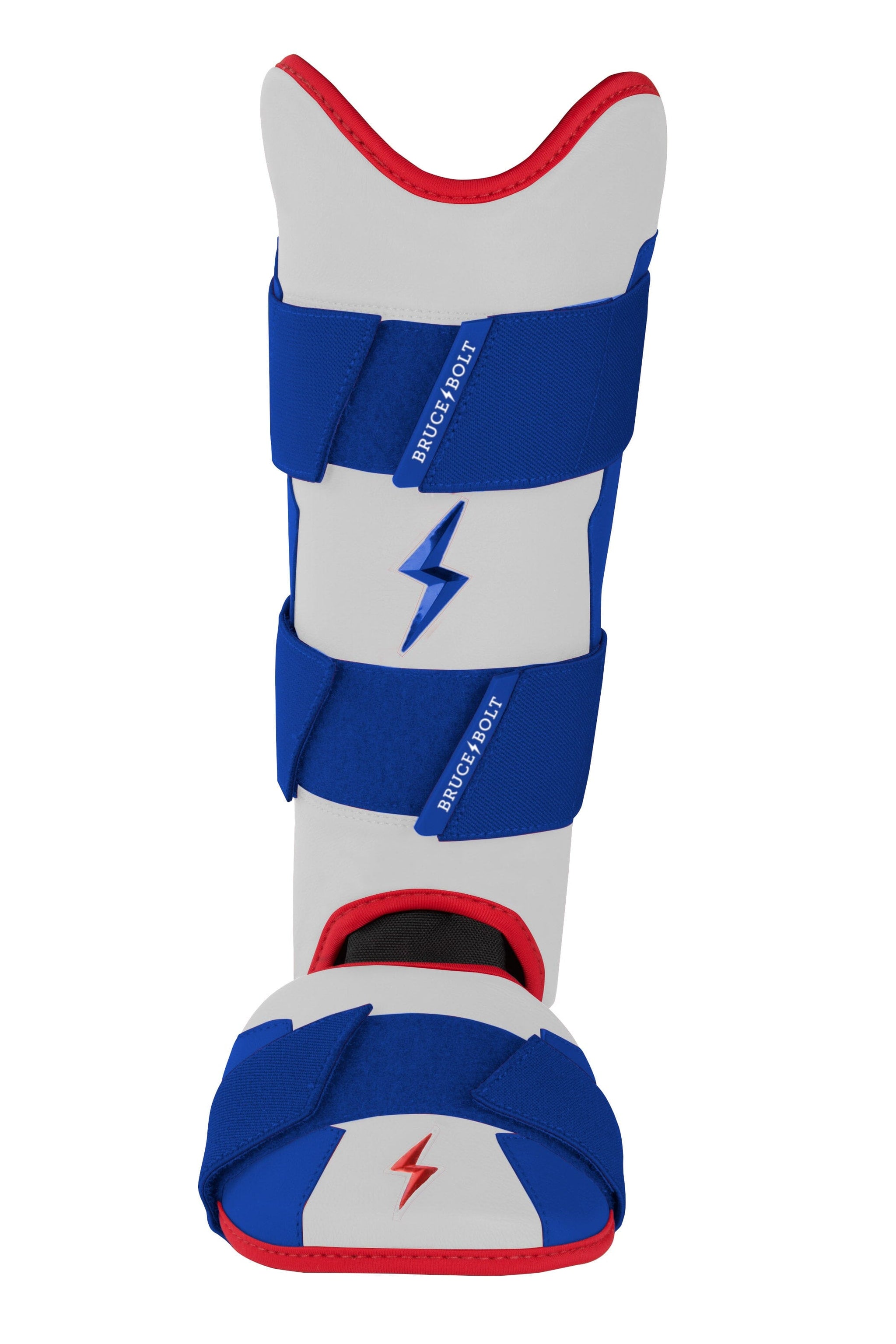 BRUCE BOLT Signature Series Leg Guard - USA WHITE- quickbuy