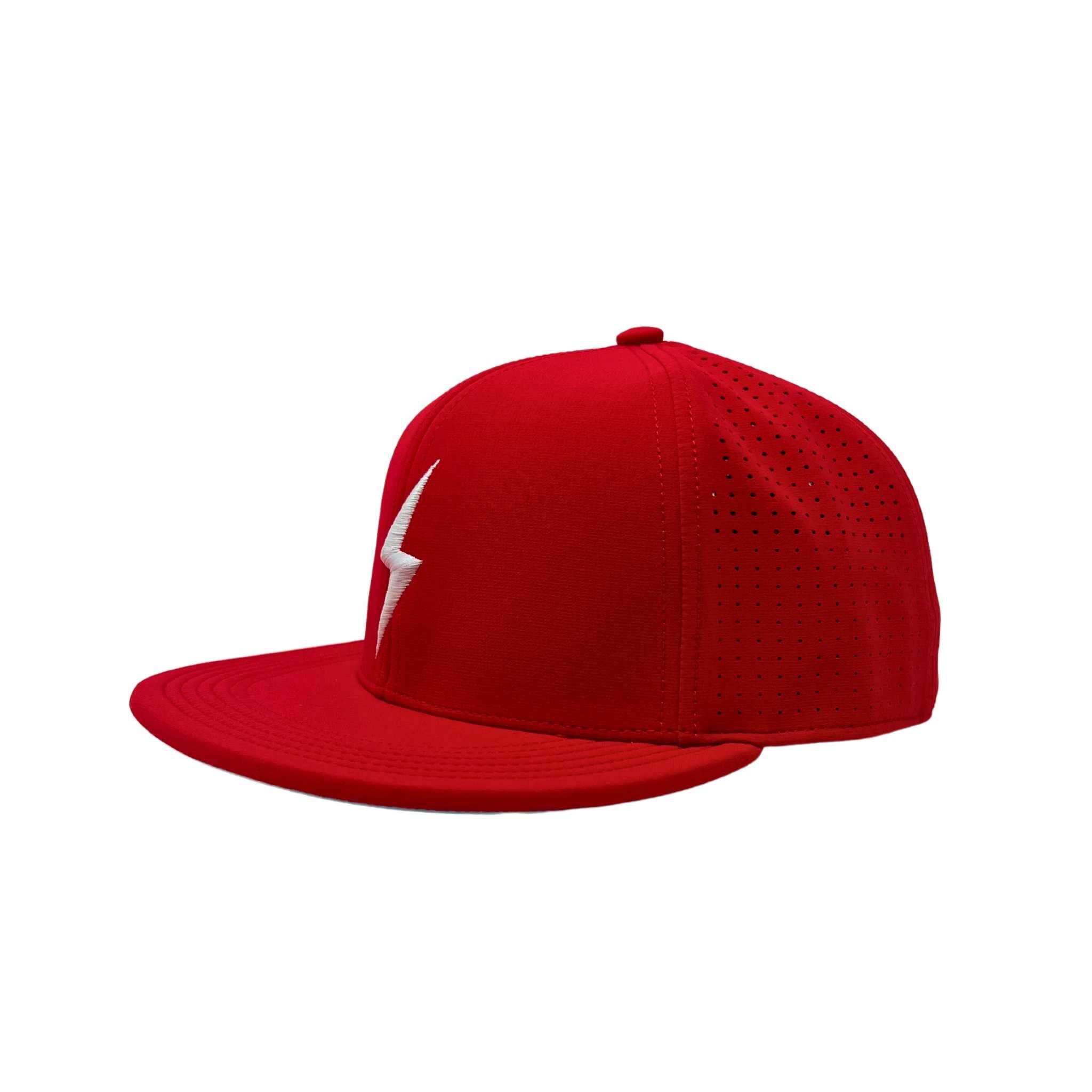 BRUCE BOLT SMART FIT Performance Game Hat - RED- quickbuy