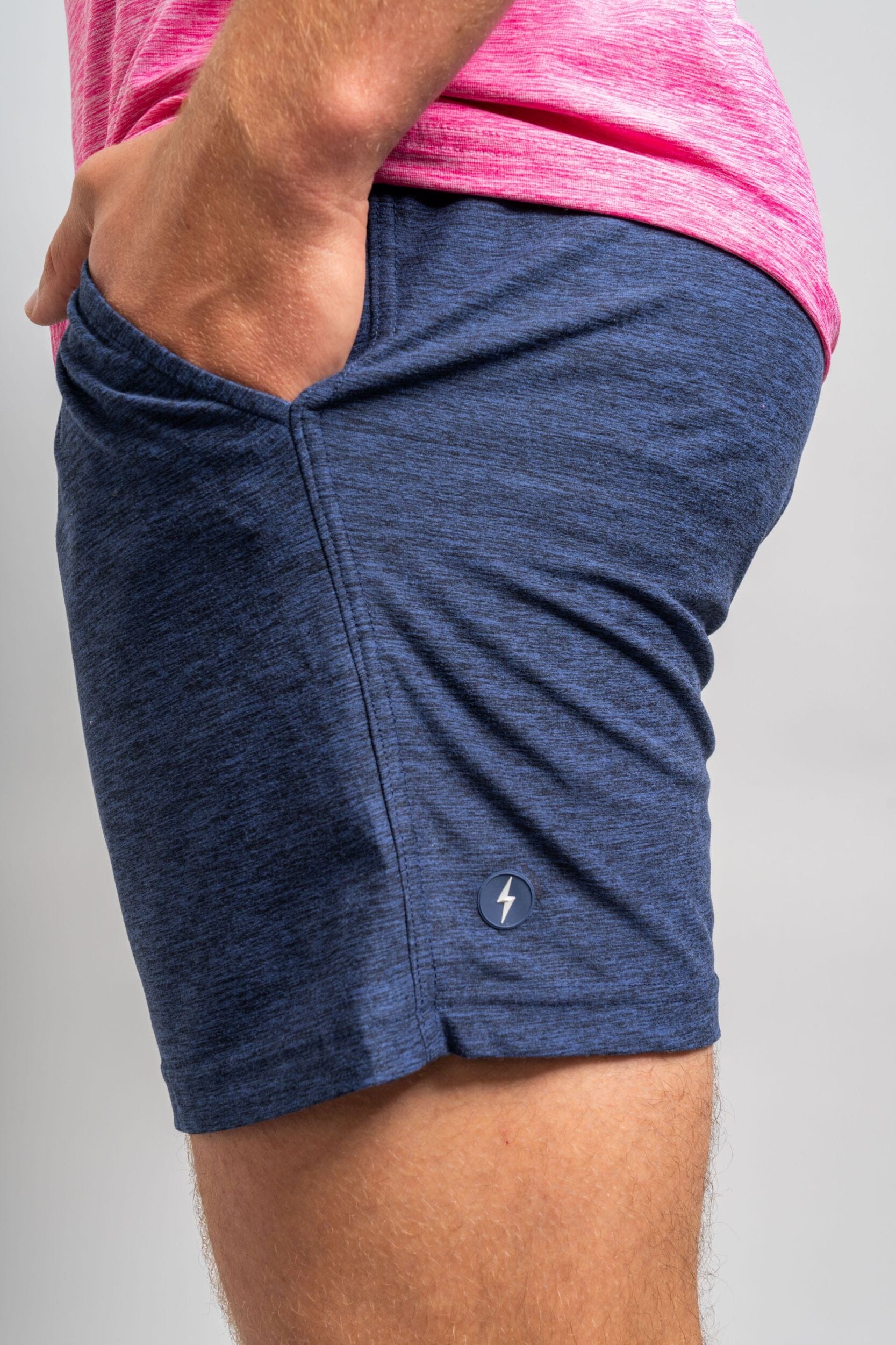 BRUCE BOLT SuperSoft 6" Short - NAVY- quickbuy