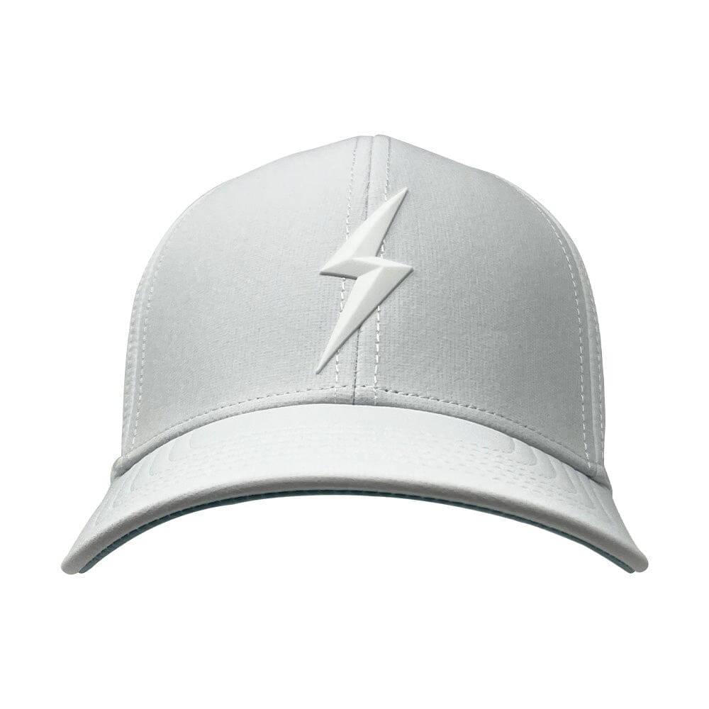 Classic 6-Panel Trainer Cap - White- quickbuy