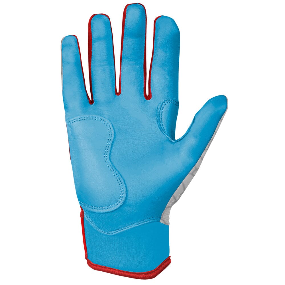 Morlando Series Short Cuff Batting Gloves - White- quickbuy