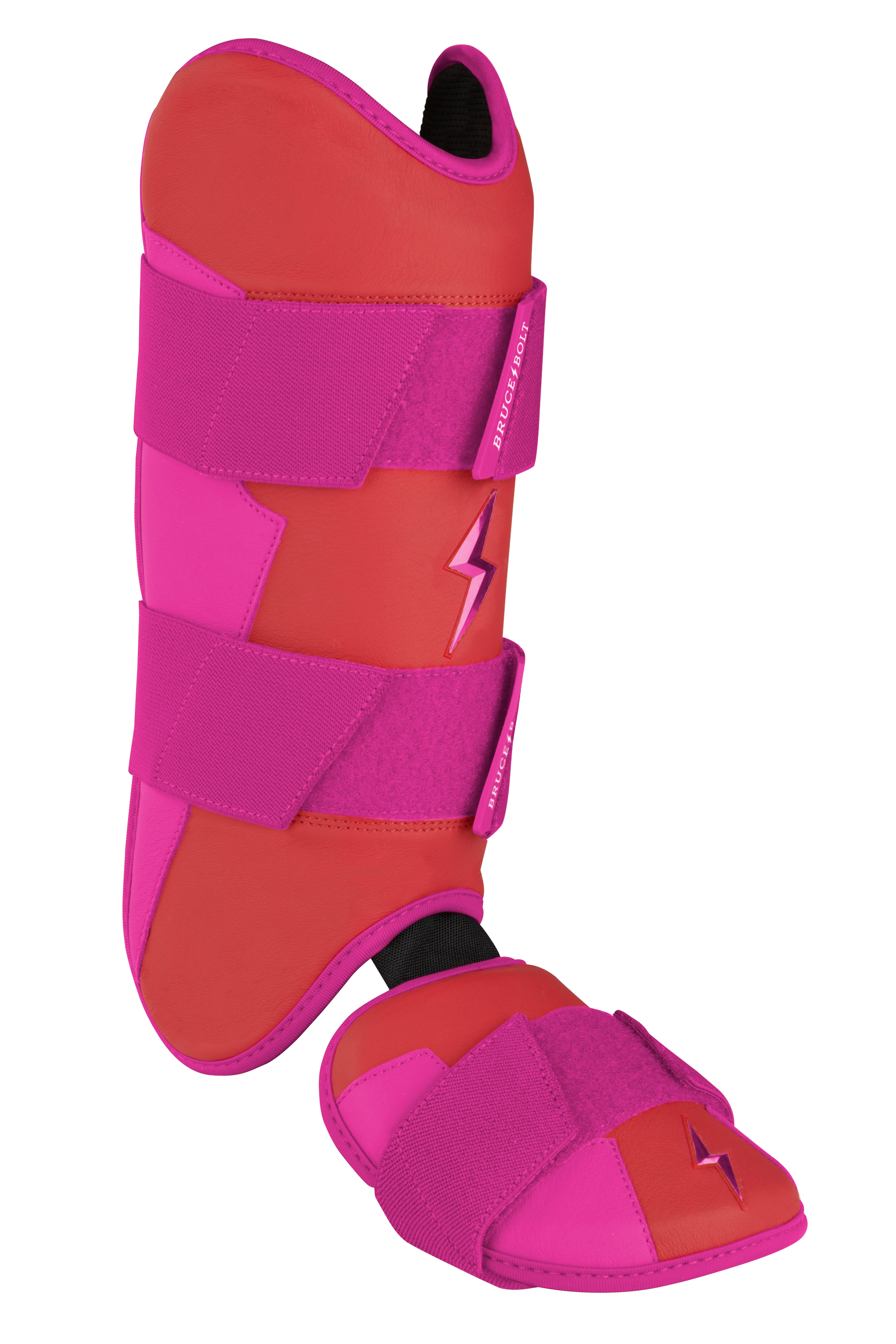BRUCE BOLT Signature Series Leg Guard - BADER PINK- thumb 4