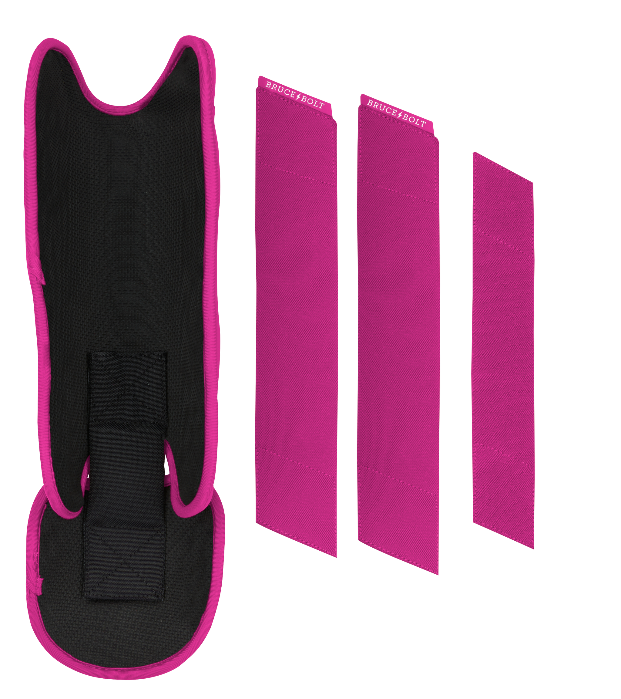 BRUCE BOLT Signature Series Leg Guard - BADER PINK- thumb 5