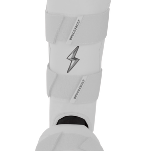 bruce-bolt-chrome-series-leg-guard-white