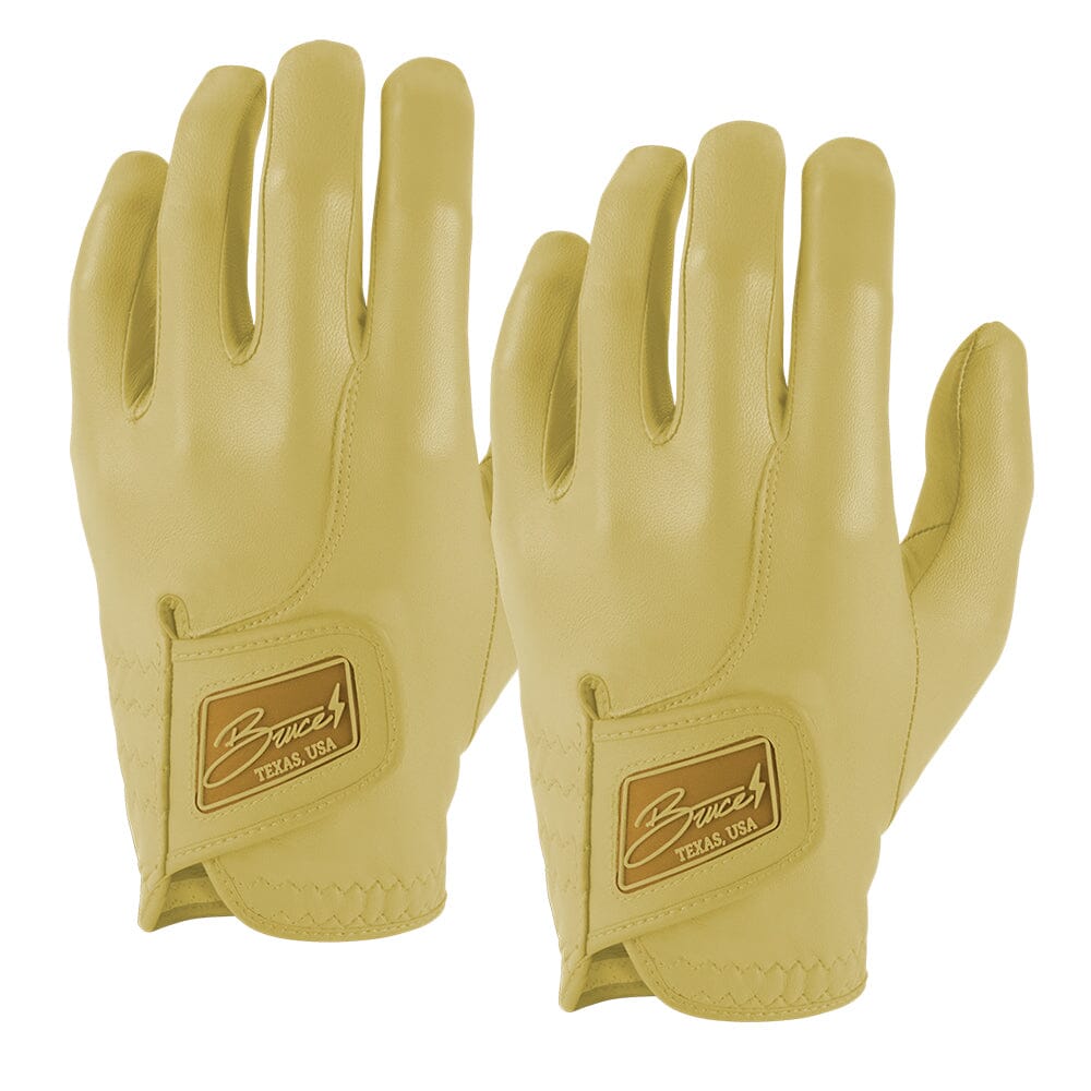 Original Series Golf Gloves (On Left, 2-Pack) - YELLOW- quickbuy