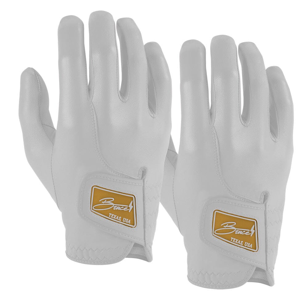 Original Series Golf Gloves (On Right, 2-Pack) - WHITE- quickbuy
