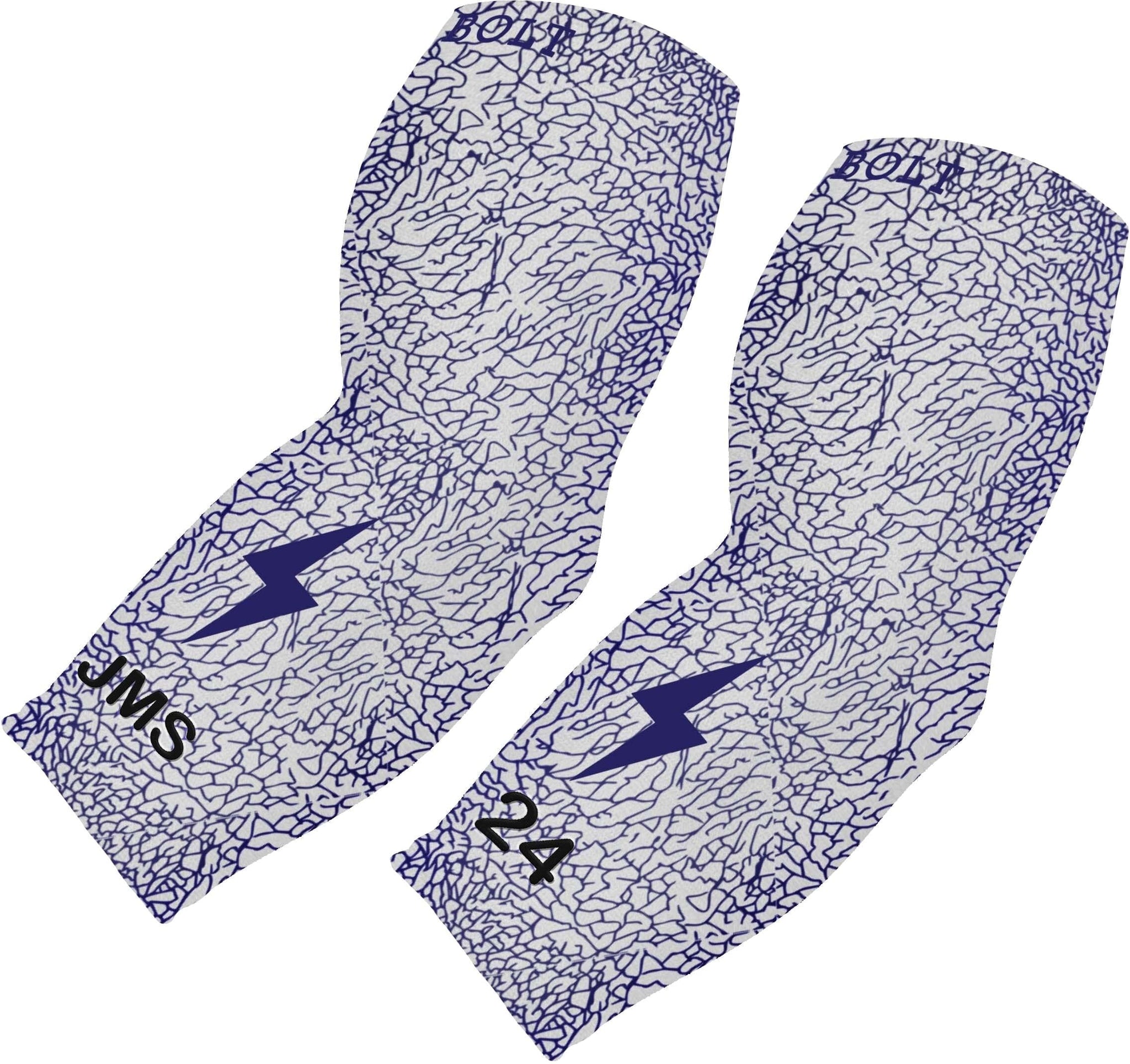 Personalized BRUCE BOLT Graduated Compression Premium 3/4 Arm Sleeve -  HAPP ELEPHANT- quickbuy