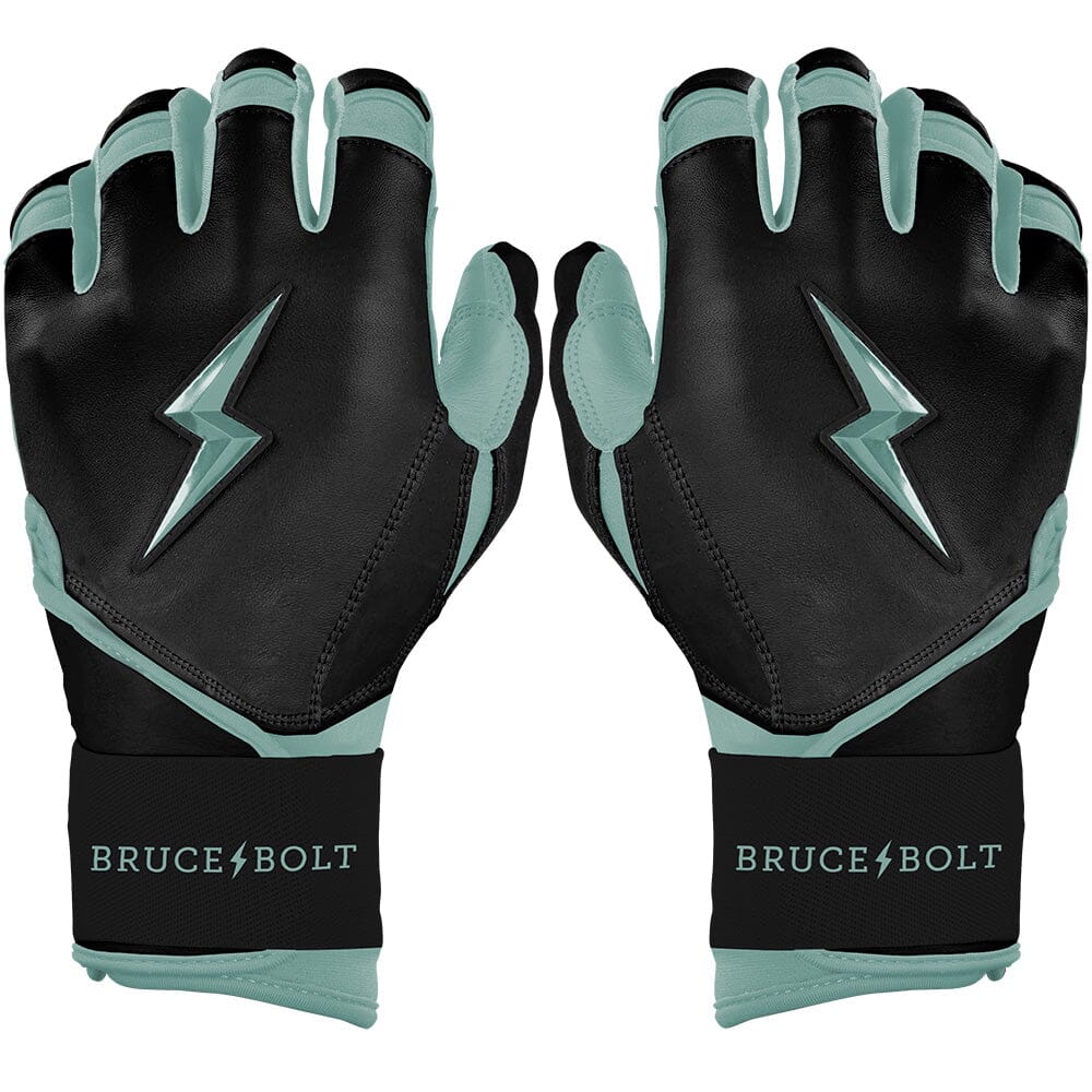 Bader Series Long Cuff Batting Gloves - Black- quickbuy