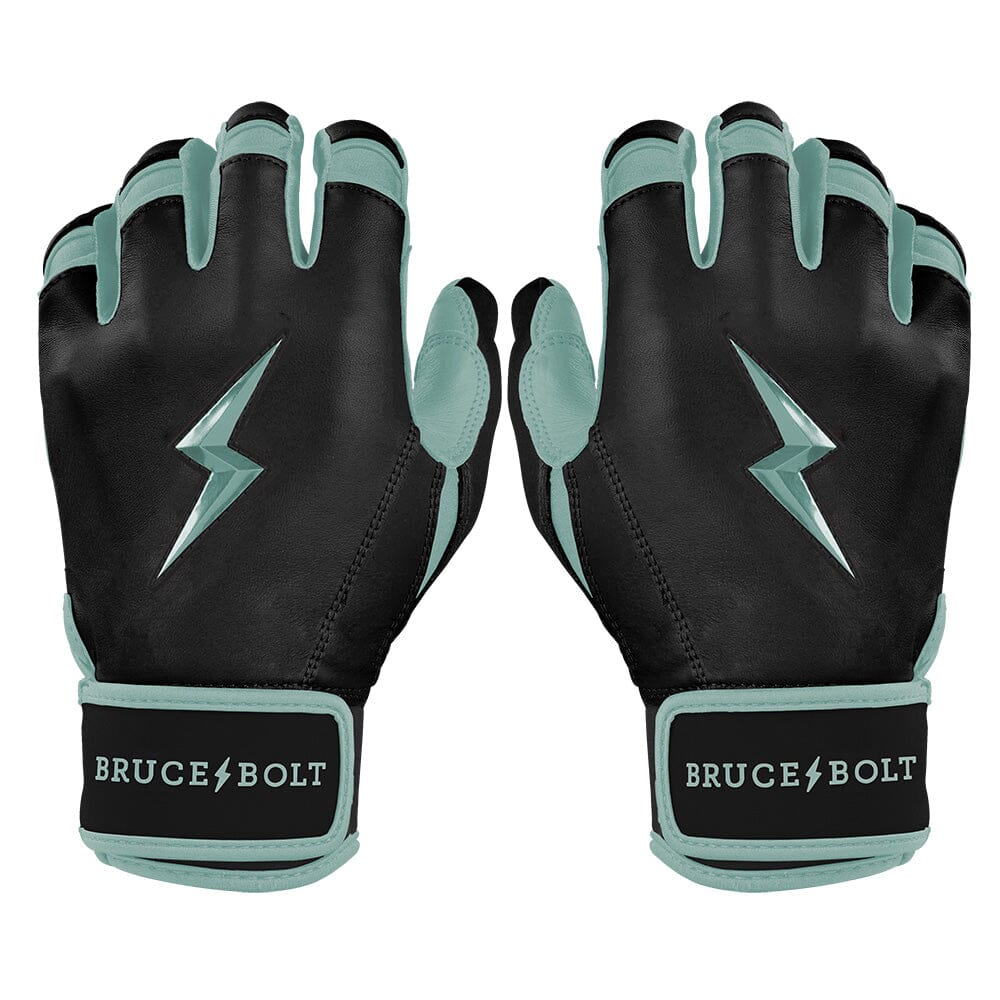 Bader Series Short Cuff Batting Gloves - Black- quickbuy