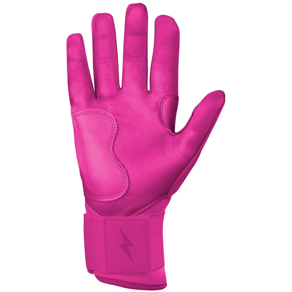 Clark Series Long Cuff Batting Gloves - Pink- quickbuy