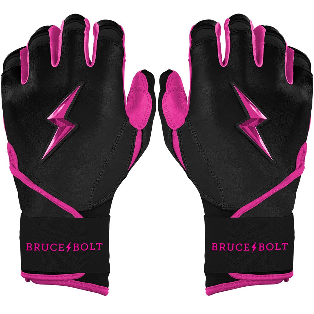 Creator Series Long Cuff Batting Gloves - Hot Pink- quickbuy