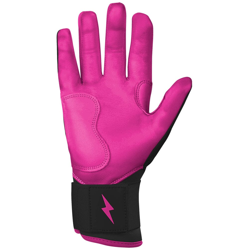 Creator Series Long Cuff Batting Gloves - Hot Pink- quickbuy