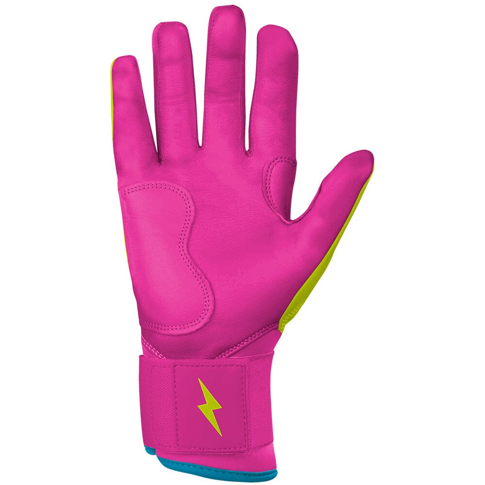 Creator Series Long Cuff Batting Gloves - Caribbean Yellow- quickbuy