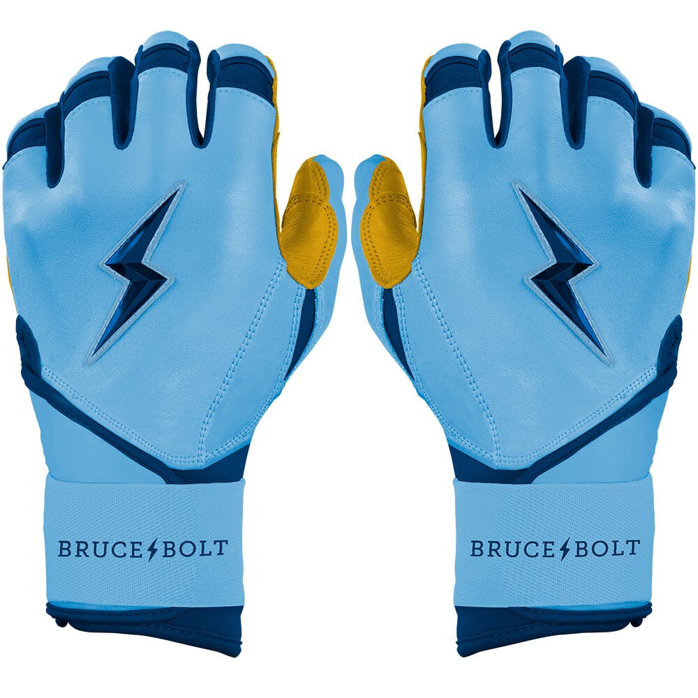 Creator Series Long Cuff Batting Gloves - Carolina Blue- quickbuy